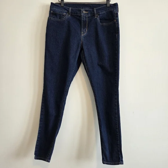 Levi’s 711 Skinny Jeans – Dark Wash – 31x28 - Picture 2 of 7